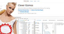 Desktop Screenshot of clevergizmos.com